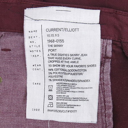 premiumjean(�����̾���) CURRENT/ELLAOTT(Ŀ��Ʈ������) ����Ÿ�÷� ���� �̹���5 - ���̺��� �߰���ǰ