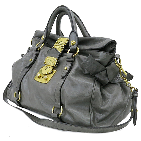 MiuMiu(�̿�̿�) RT0471 �׷��� ���� ���� ��� ��ÿ 2WAY �̹���3 - ���̺��� �߰���ǰ