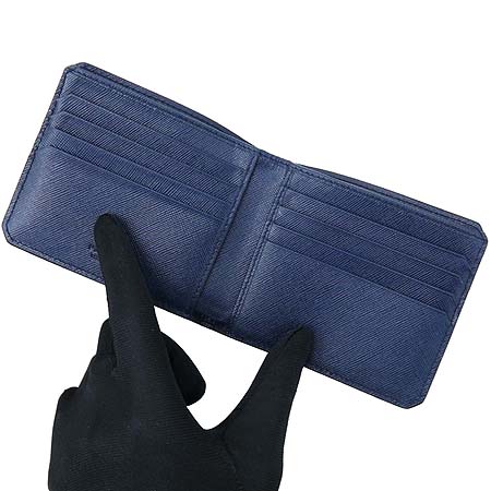 Prada(�����) 2M0513 SAFFIANO CORNER BALTICO ���ǾƳ� �ڳ� ���̺� ����ΰ� 8ũ����ī�� ������ [������] �̹���3 - ���̺��� �߰���ǰ