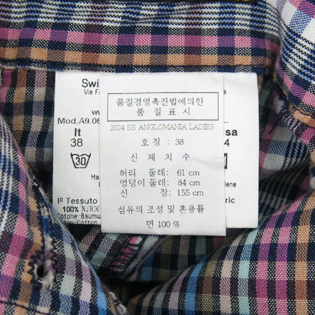 Vivienne_Westwood(���ȿ���Ʈ���) üũ ��ĿƮ �̹���4 - ���̺��� �߰���ǰ