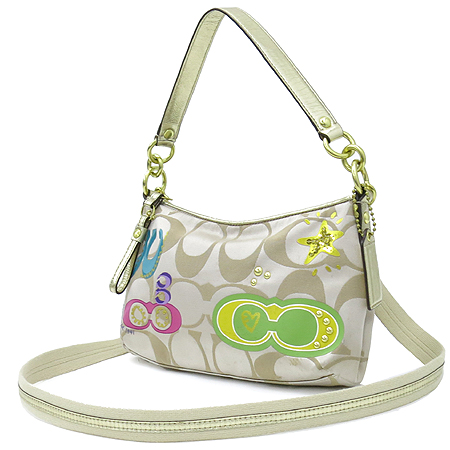 Coach(��ġ) F17589 ��Ƽ �ñ׳�ó ���� ���͵� ���ر� ��� ��� ��Ż�� ȥ�� 2WAY �̹���2 - ���̺��� �߰���ǰ