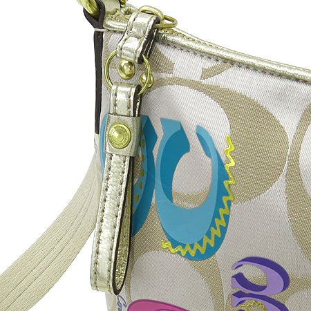 Coach(��ġ) F17589 ��Ƽ �ñ׳�ó ���� ���͵� ���ر� ��� ��� ��Ż�� ȥ�� 2WAY �̹���4 - ���̺��� �߰���ǰ