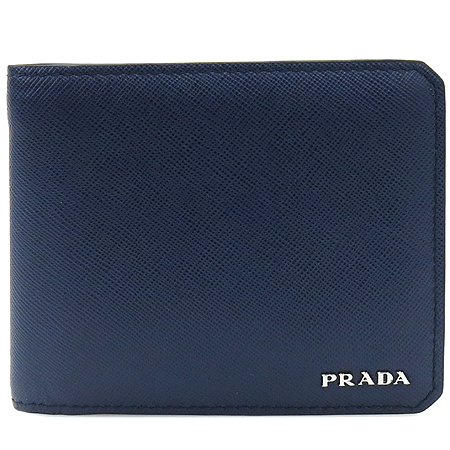 Prada(�����) 2M0513 SAFFIANO CORNER BALTICO ���ǾƳ� �ڳ� ���̺� ����ΰ� 8ũ����ī�� ������ [��������] �̹���2 - ���̺��� �߰���ǰ
