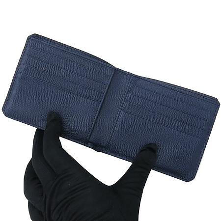 Prada(�����) 2M0513 SAFFIANO CORNER BALTICO ���ǾƳ� �ڳ� ���̺� ����ΰ� 8ũ����ī�� ������ [��������] �̹���4 - ���̺��� �߰���ǰ