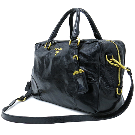 Prada(�����) BL0821 ��� ��Ż �ΰ� ���� VITELLO SHINE(���ڷ� ����) ��Ʈ�� + �����Ʈ�� �̹���3 - ���̺��� �߰���ǰ