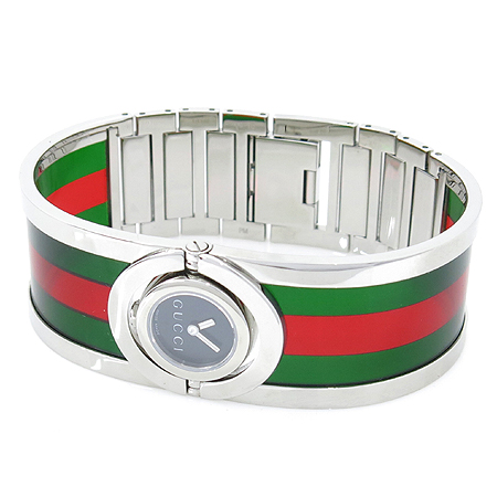 Gucci(����) YA112517 TWIRL(Ʈ��) �Ｑ �ΰ� ��ƿ �극�̽��� ������ �ð� �̹���3 - ���̺��� �߰���ǰ