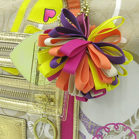 Coach(��ġ) 14537 �ñ׳��� �ڰ��� POPPY GRAFFITI �۷� ����� �̹���4 - ���̺��� �߰���ǰ