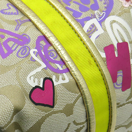 Coach(��ġ) 14537 �ñ׳��� �ڰ��� POPPY GRAFFITI �۷� ����� �̹���6 - ���̺��� �߰���ǰ