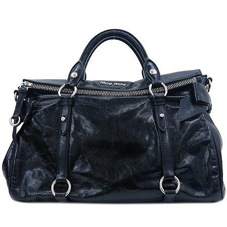 MiuMiu(�̿�̿�) RT0365 VITELLO LUX ���� ���� �ǹ� ��Ż �ΰ� ������� ��Ʈ�� + �����Ʈ�� �̹���2 - ���̺��� �߰���ǰ