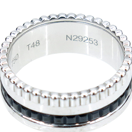 BOUCHERON (�ν���) 18K ȭ��Ʈ ��� BLACK EDITION QUATRE SMALL RING (���� ����� ��Ʈ�� ���� ��) ���� - 8ȣ [�б�������] �̹���4 - ���̺��� �߰���ǰ