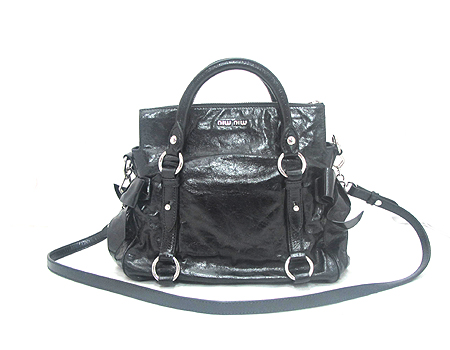 MiuMiu(�̿�̿�) RT0438 VITELLO LUX ���� ��� ���� �ΰ� ��ÿ 2WAY [�д����] �̹���2 - ���̺��� �߰���ǰ