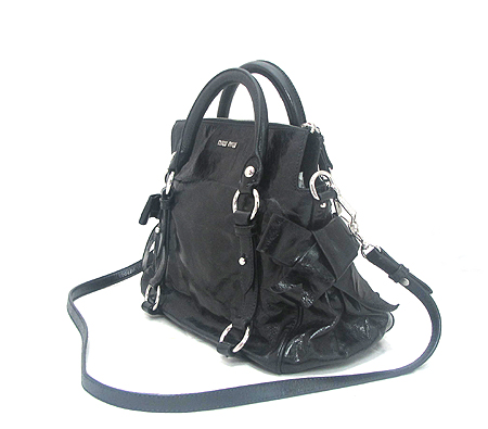 MiuMiu(�̿�̿�) RT0438 VITELLO LUX ���� ��� ���� �ΰ� ��ÿ 2WAY [�д����] �̹���3 - ���̺��� �߰���ǰ