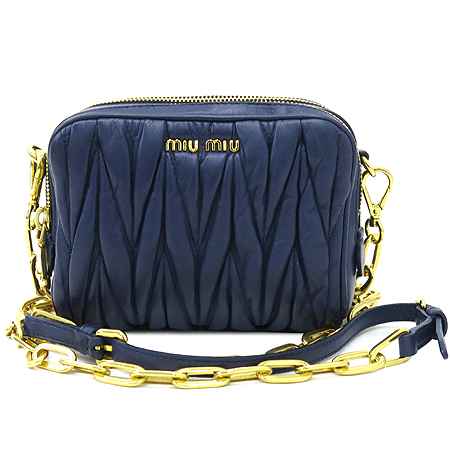 MiuMiu(�̿�̿�) RT0543 ��� ��Ż �ΰ� MATELASSE(��Ʈ���) ����Ų ���� ���� ���� ü�� ����� �̹���2 - ���̺��� �߰���ǰ