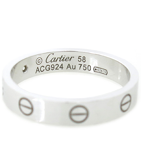 Cartier(��쿡) B4050558 18Kȭ��Ʈ��� 1����Ʈ ���̾� �̴� ���긵 ���� ���� ACG924 - 19ȣ �̹���3 - ���̺��� �߰���ǰ