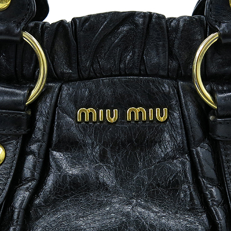 MiuMiu(�̿�̿�) RT0383 ���� Vitello Lux(���ڷ� ����) ���� Bauletto Aperto(�ٿﷹ�� ���丣��) 2WAY �̹���4 - ���̺��� �߰���ǰ
