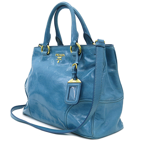 Prada(�����) BN2323 ��� ��Ż �ΰ� VITELLO SHINE ���� ��Ʈ�� + �����Ʈ�� �̹���3 - ���̺��� �߰���ǰ