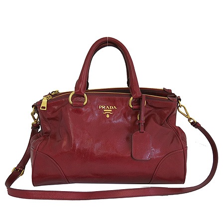 Prada(�����) BN2324 ���� ���ڷ� ���� ���� �ΰ� ��� MORO 2WAY [�ϻ����] �̹���2 - ���̺��� �߰���ǰ