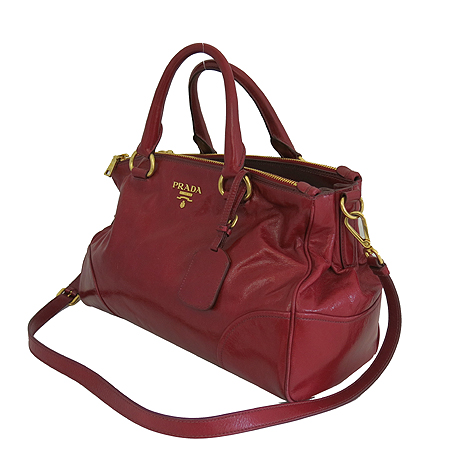 Prada(�����) BN2324 ���� ���ڷ� ���� ���� �ΰ� ��� MORO 2WAY [�ϻ����] �̹���3 - ���̺��� �߰���ǰ