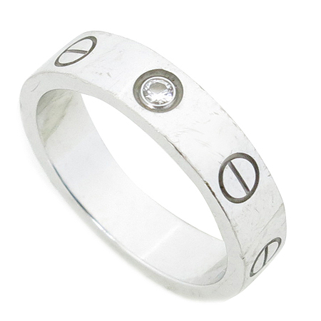 Cartier(��쿡) B4050553 18K ȭ��Ʈ��� 1����Ʈ ���̾� �̴� ���긵 ���� ���� - 7ȣ �̹���3 - ���̺��� �߰���ǰ