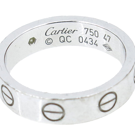 Cartier(��쿡) B4050553 18K ȭ��Ʈ��� 1����Ʈ ���̾� �̴� ���긵 ���� ���� - 7ȣ �̹���4 - ���̺��� �߰���ǰ