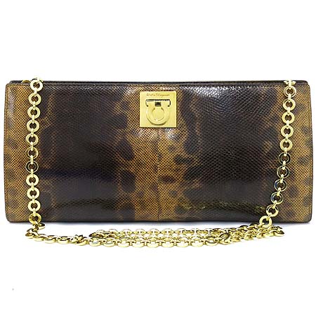 Ferragamo(��󰡸�) 21 2412 ���� ���� ���� Ŭ��ġ �� ü�� ����� + ���� �ſ� �̹���2 - ���̺��� �߰���ǰ