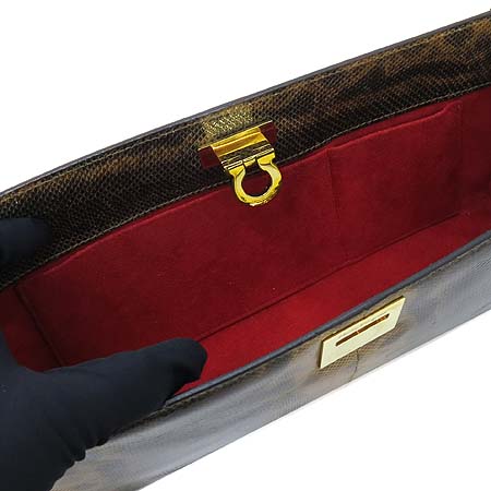 Ferragamo(��󰡸�) 21 2412 ���� ���� ���� Ŭ��ġ �� ü�� ����� + ���� �ſ� �̹���5 - ���̺��� �߰���ǰ