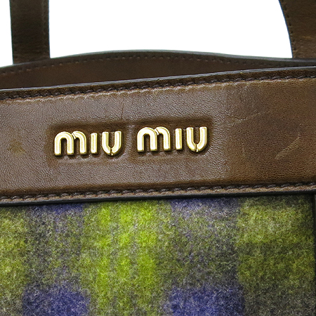 MiuMiu(�̿�̿�) �� üũ ���ο� ����� ȥ�� ����ΰ� 2WAY �̹���4 - ���̺��� �߰���ǰ