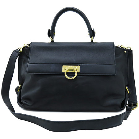 Ferragamo(��󰡸�) 21 A871 ���� ���� ���� ��ġ�� ��� ���Ǿ� 2-WAY �̹���2 - ���̺��� �߰���ǰ