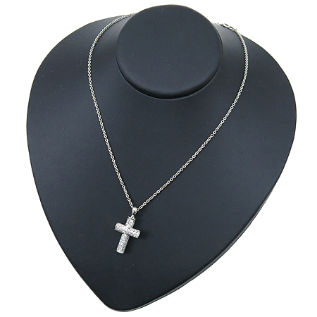 Bvlgari(�Ұ���) 18K ȭ��Ʈ��� 46����Ʈ ���ڰ� ũ�ν� ���Ʈ ����� �̹���4 - ���̺��� �߰���ǰ