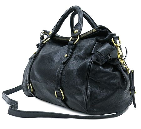 MiuMiu(�̿�̿�) RT0438 VITELLO LUX ���ڷη��� ���� ������� ����ΰ� 2WAY �̹���3 - ���̺��� �߰���ǰ