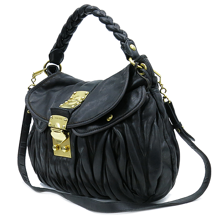 MiuMiu(�̿�̿�) RR1358 ��� �� ��Ŭ ����Ų ���� ������ ���� 2WAY �̹���2 - ���̺��� �߰���ǰ