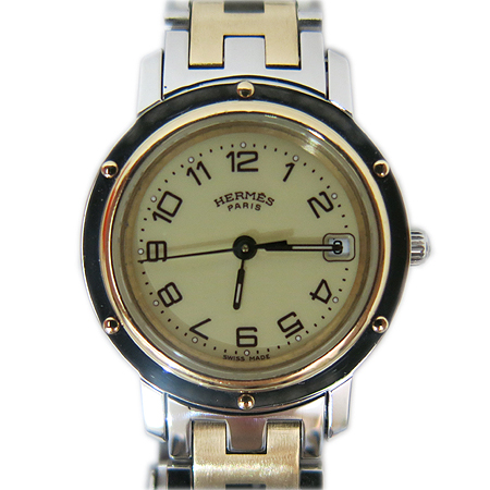 Hermes(�����޽�) CL4.220 Ŭ���۽� Ŭ���� 18K �޺� ������ �ð� [�ϻ����] �̹���2 - ���̺��� �߰���ǰ
