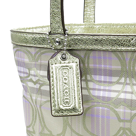 Coach(��ġ) 46752 �ñ׳�ó Tartan Plaid ������� Ʈ���� �̴� ��Ʈ�� �̹���3 - ���̺��� �߰���ǰ