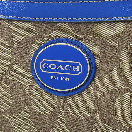Coach(��ġ) F18924 �ñ׳�ó PVC �츮Ƽ�� ���� ũ�ν��� �̹���4 - ���̺��� �߰���ǰ