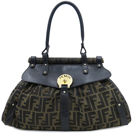 Fendi(���) 8BN144 ���� �ΰ� ��� FF�ΰ� �к긯 ��Ʈ�� �̹���2 - ���̺��� �߰���ǰ