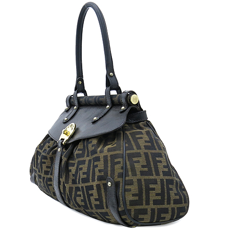 Fendi(���) 8BN144 ���� �ΰ� ��� FF�ΰ� �к긯 ��Ʈ�� �̹���3 - ���̺��� �߰���ǰ