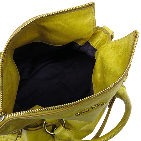 MiuMiu(�̿�̿�) RT0438 VITELLO LUX ���� ��� ���� �ΰ� ��ÿ 2WAY [��������] �̹���5 - ���̺��� �߰���ǰ