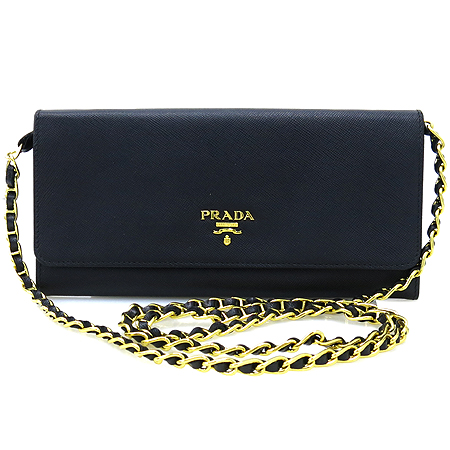 Prada(�����) 1M1290 ��� ��Ż �ΰ� ���� SAFFIANO(���ǾƳ�) ������ + ü�� ��Ʈ�� �̹���2 - ���̺��� �߰���ǰ