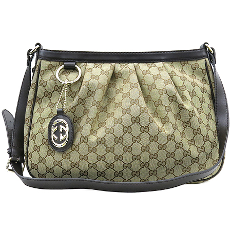 Gucci(����) 296834 GG�ΰ� �ڰ��� ���� ���� Ʈ���� ũ�ν��� �̹���2 - ���̺��� �߰���ǰ