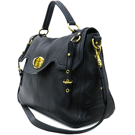 MiuMiu(�̿�̿�) RN0633 CERVO(�罿����) NERO ���� ���� ����ΰ� �� ��� 2WAY �̹���3 - ���̺��� �߰���ǰ