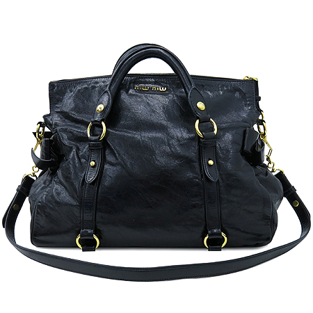 MiuMiu(�̿�̿�) RT0365 ��� �ΰ� ���� VITELLO LUX ������� ��ÿ 2WAY �̹���2 - ���̺��� �߰���ǰ