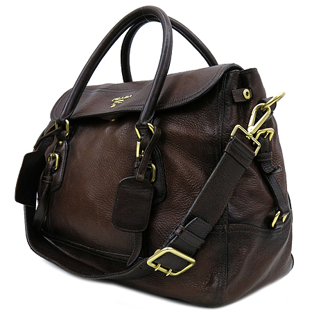 Prada(�����) BN1190 CERVO ANTIK �罿���� CACAO ���� ���� �ΰ� 2WAY �̹���3 - ���̺��� �߰���ǰ