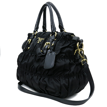 Prada(�����) BN1336 TESSUTO GAUFRE NERO ���� �к긯 ������ ���� �ΰ� 2WAY �̹���3 - ���̺��� �߰���ǰ