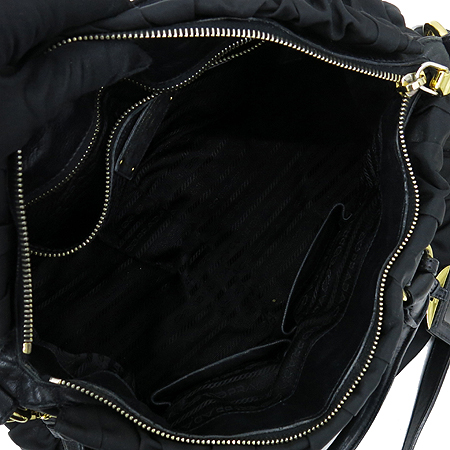 Prada(�����) BN1336 TESSUTO GAUFRE NERO ���� �к긯 ������ ���� �ΰ� 2WAY �̹���6 - ���̺��� �߰���ǰ