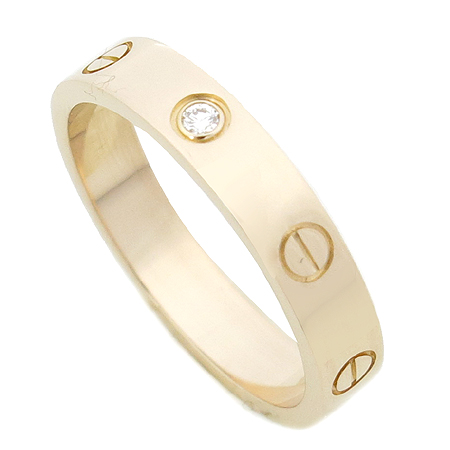 Cartier(��쿡) B4050758 18K(750) ��ũ��� 1����Ʈ ���̾� �̴� ���긵 ���� - 18ȣ �̹���2 - ���̺��� �߰���ǰ