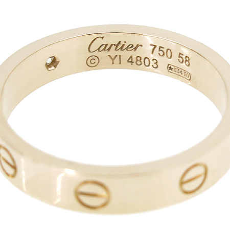 Cartier(��쿡) B4050758 18K(750) ��ũ��� 1����Ʈ ���̾� �̴� ���긵 ���� - 18ȣ �̹���3 - ���̺��� �߰���ǰ