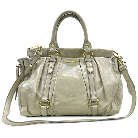 MiuMiu(�̿�̿�) RT0383 �۾��� ���� ���ڷ� ���� 2WAY �̹���2 - ���̺��� �߰���ǰ