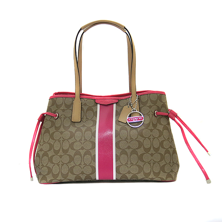 Coach(��ġ) F29064 �ñ׳�ó PVC��ũ �ֳ��� ȥ�� ������ ���� ����� [��������] �̹���2 - ���̺��� �߰���ǰ