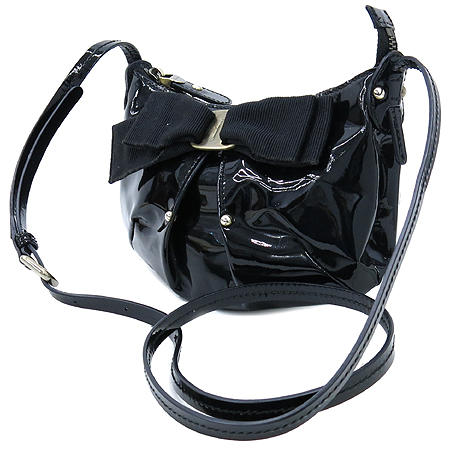 Ferragamo(��󰡸�) 21 B642 ���̴�Ʈ ���� �Ÿ� �ٶ� ������� �̴� ũ�ν��� �̹���3 - ���̺��� �߰���ǰ