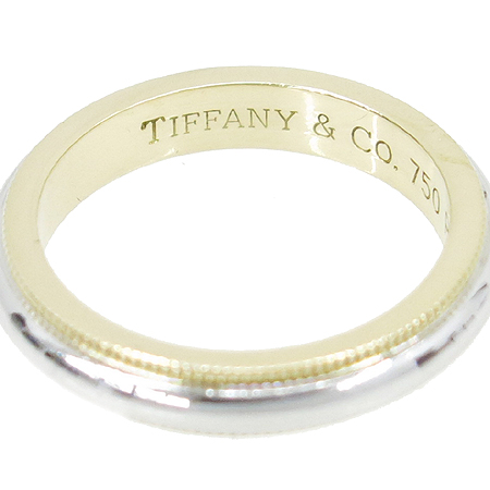 Tiffany(Ƽ�Ĵ�) PT950(�÷�Ƽ��)+18K ��� �޺� �б׷��� ������帵 3MM ���� - 8ȣ [�б�������] �̹���2 - ���̺��� �߰���ǰ